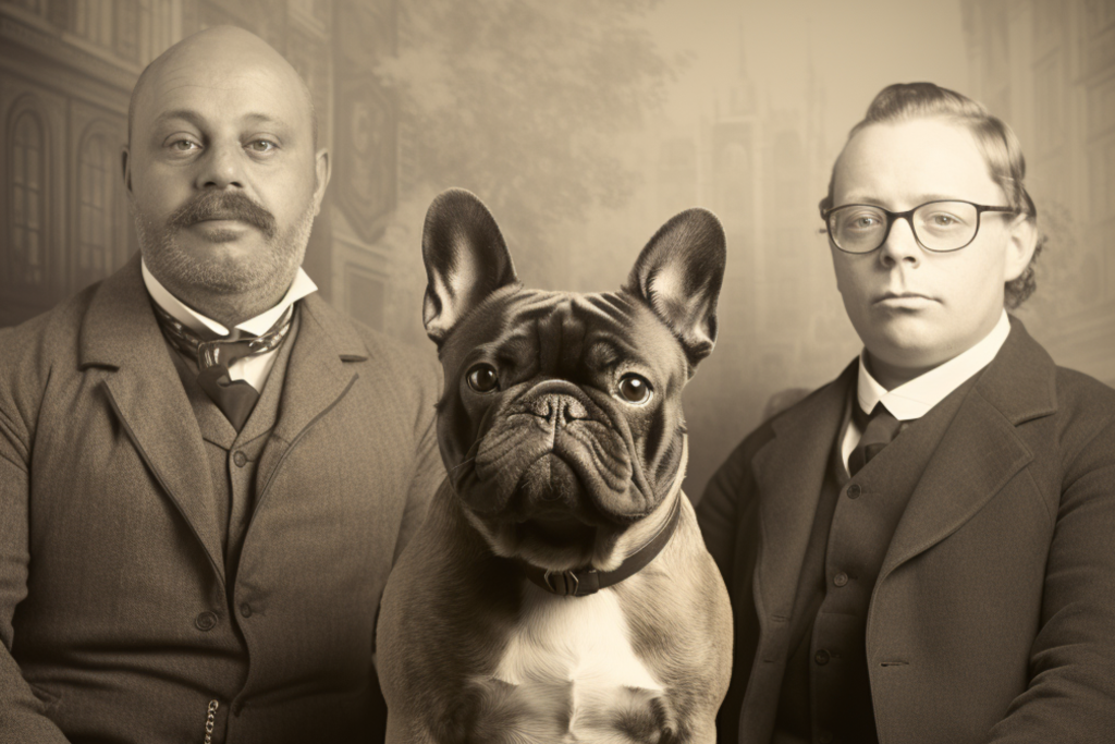 Image showing the history of french bulldog